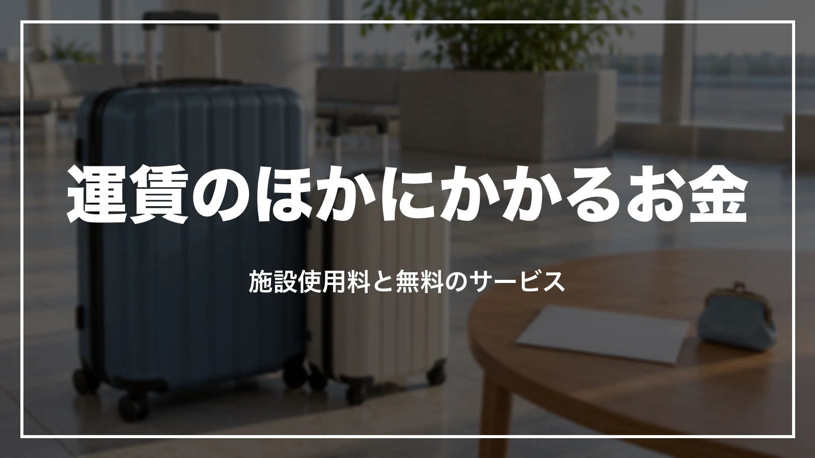 エアドゥの運賃のほかにかかるお金と無料のサービス