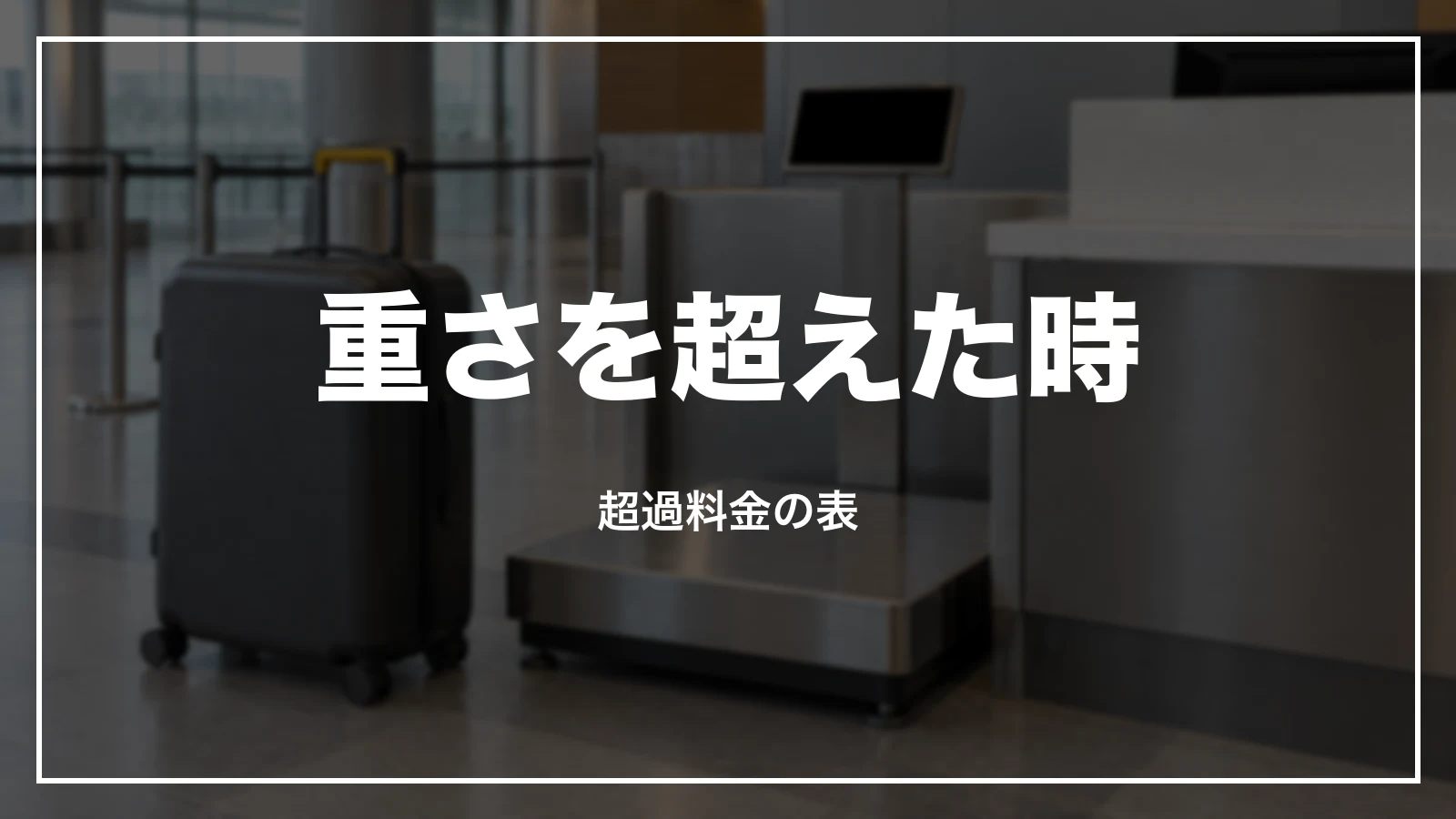 スカイマークで重さを超えた時。超過料金の表