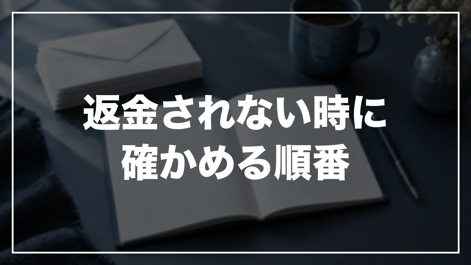 Trip.comで返金されない時に確かめる順番